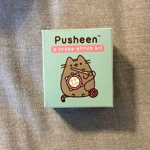 Pusheen Teal Cross-Stitch Kit